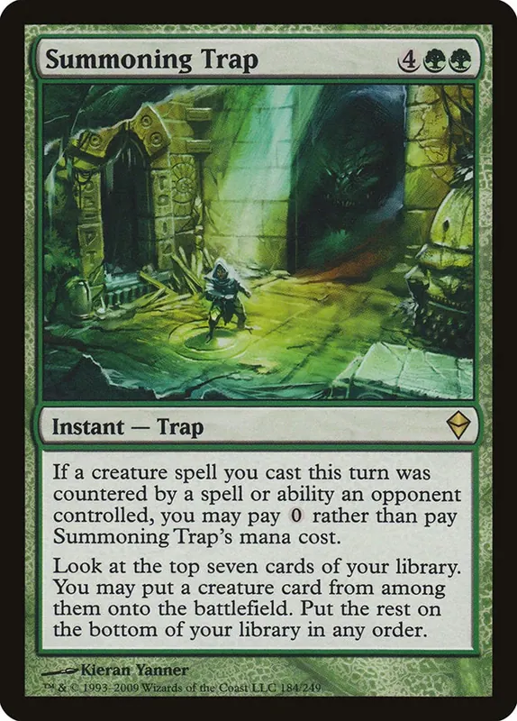 Summoning Trap [Zendikar] - Español