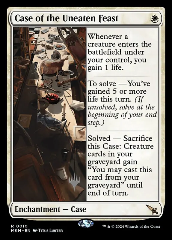 Case of the Uneaten Feast [Murders at Karlov Manor Promos]