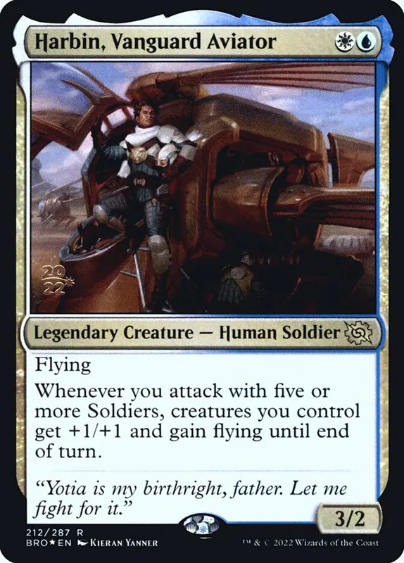 Harbin, Vanguard Aviator [The Brothers' War Promos]