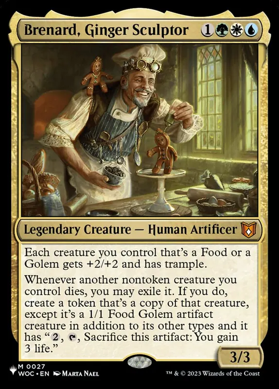 Brenard, Ginger Sculptor [The List]