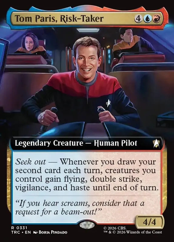Tom Paris, Risk-Taker [Star Trek Commander]