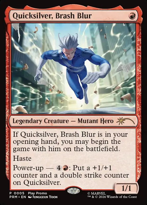 Quicksilver, Brash Blur [Pro Tour Promos]