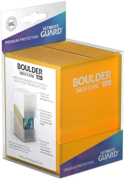 BOULDER DECK CASE 100+ AMBER