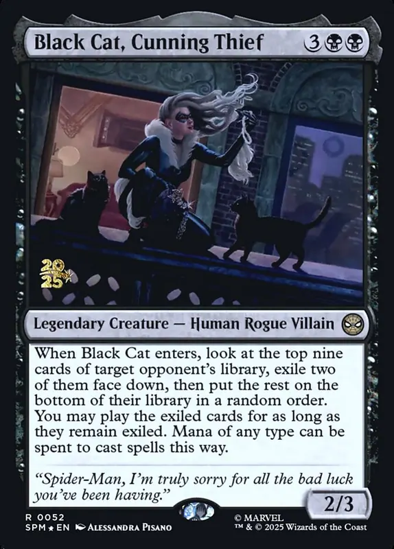 Black Cat, Cunning Thief [Marvel's Spider-Man Promos]