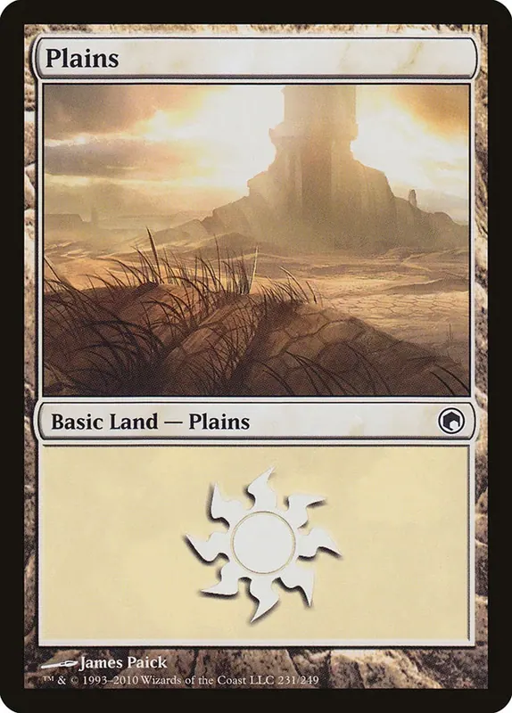 Plains (231) [Scars of Mirrodin]