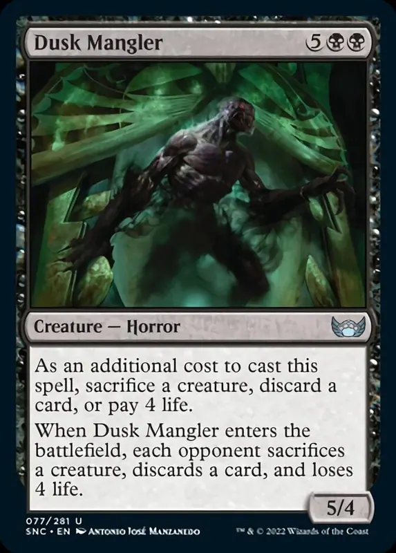 Dusk Mangler [Streets of New Capenna]