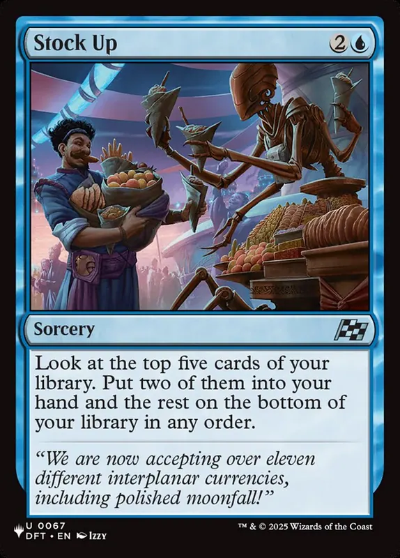 Stock Up [The List]