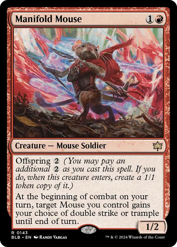Manifold Mouse Español [Bloomburrow]