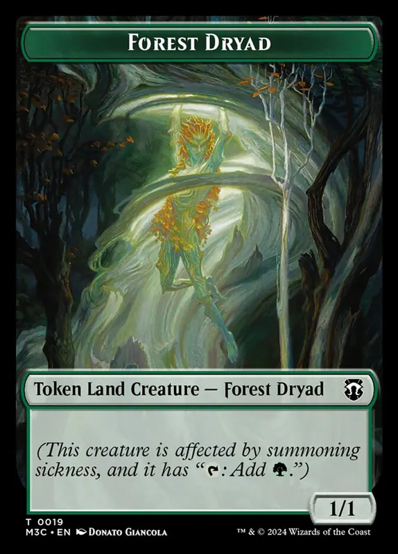 Forest Dryad [Modern Horizons 3 Commander Tokens]