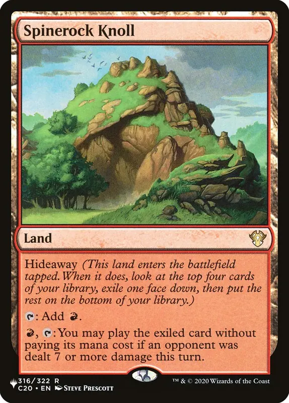 Spinerock Knoll [The List]