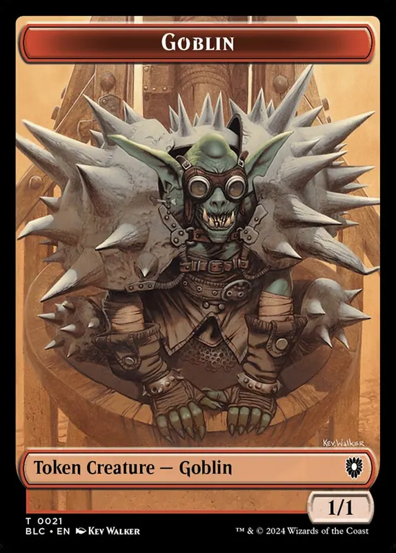 Goblin [Bloomburrow Commander Tokens]