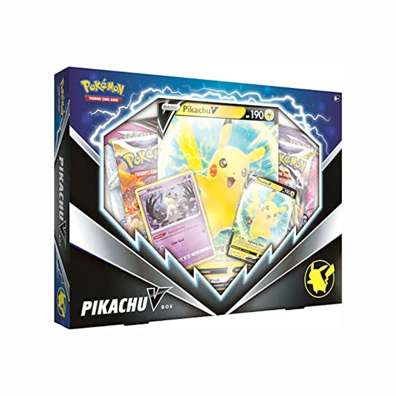 Pokémon Pikachu V Box - Ingles