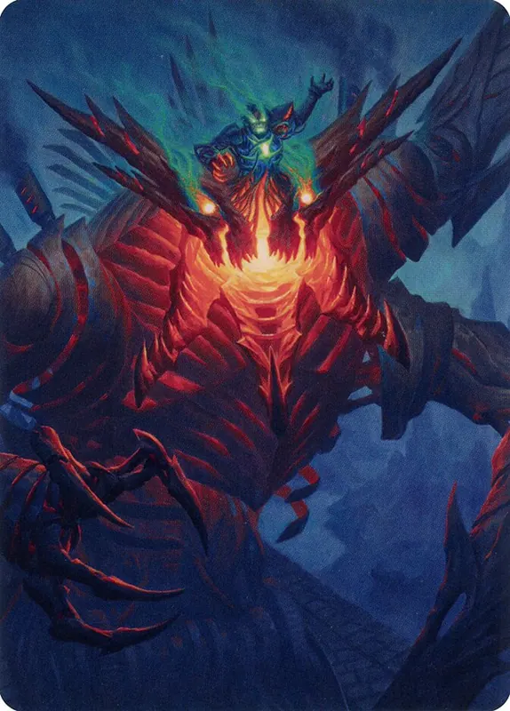 Mishra, Lost to Phyrexia // Mishra, Lost to Phyrexia [The Brothers' War Art Series]