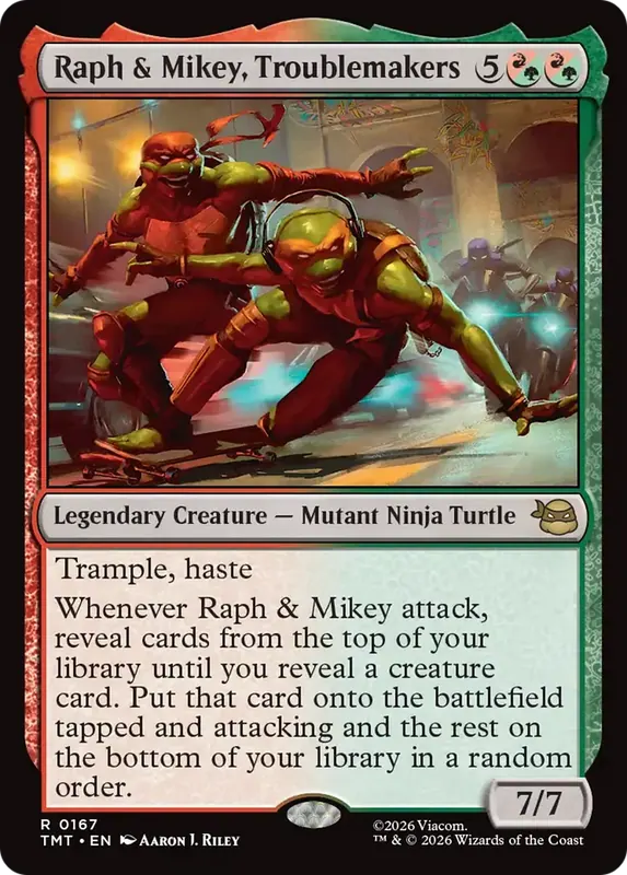 Raph & Mikey, Troublemakers [Teenage Mutant Ninja Turtles] - Español