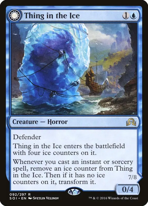 Thing in the Ice // Awoken Horror [Shadows over Innistrad] - Español