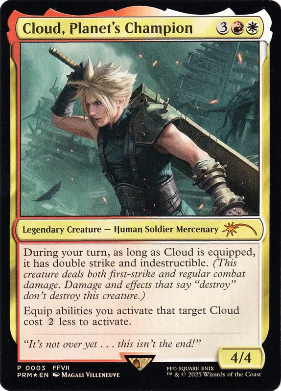 Cloud, Planet's Champion [Media and Collaboration Promos]
