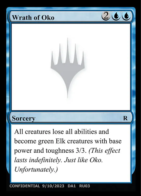 Wrath of Oko [Unknown Event]