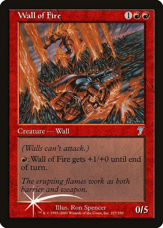 Wall of Fire [Seventh Edition]