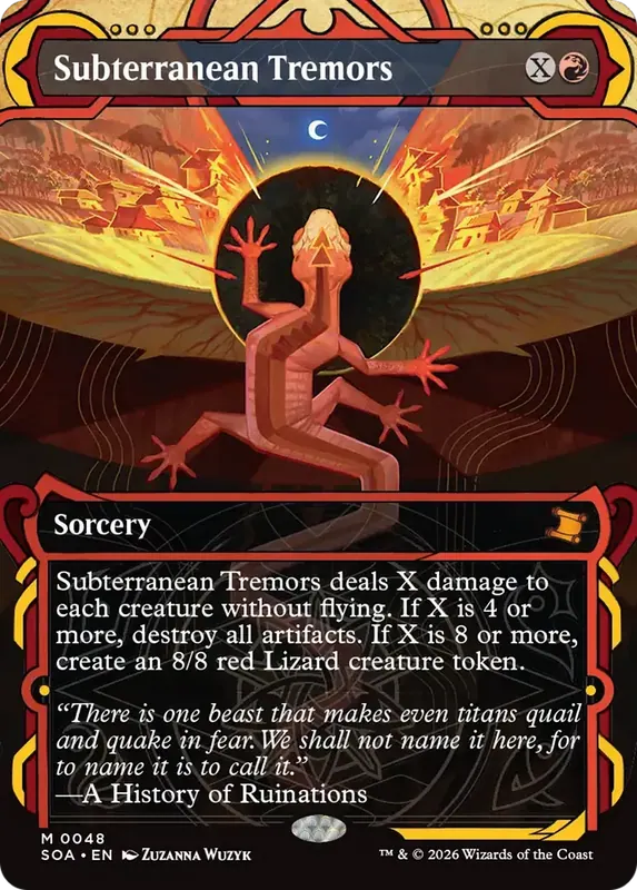Subterranean Tremors [Secrets of Strixhaven: Mystical Archive]