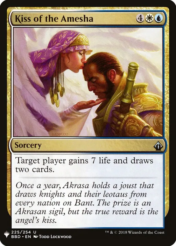 Kiss of the Amesha [The List]