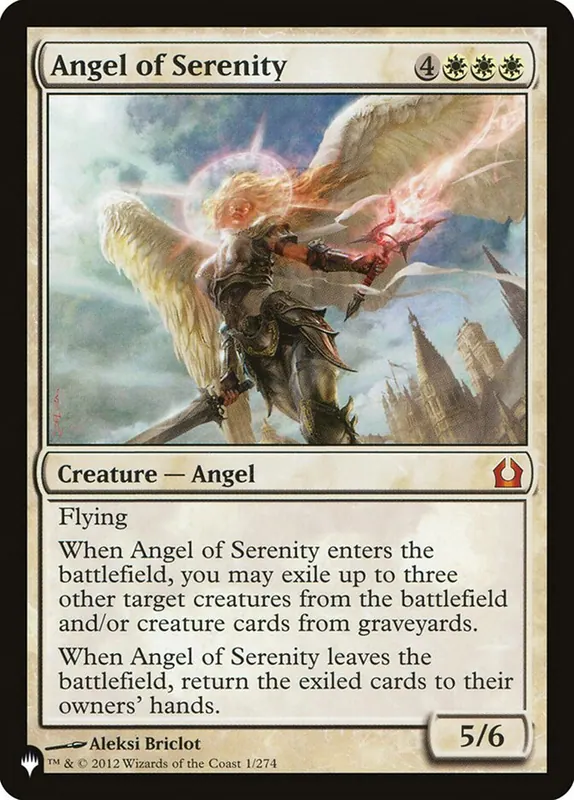 Angel of Serenity [The List]
