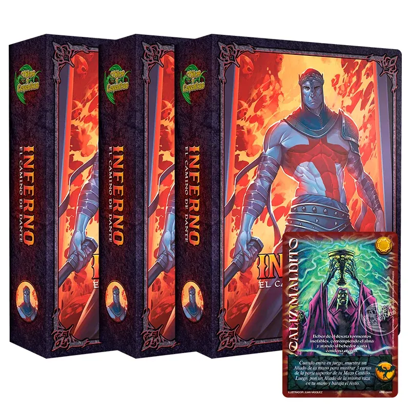 Mitos y Leyendas – Hijos De Daana – Infierno El Camino De Dante x 3