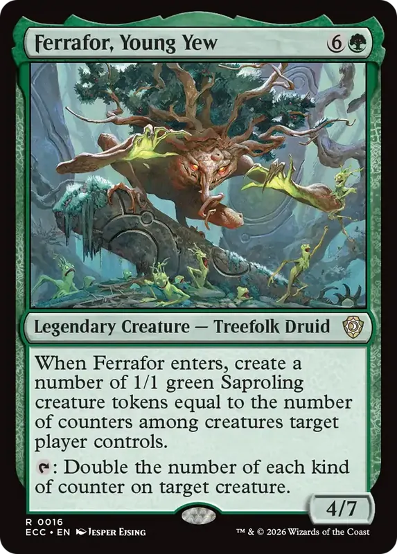 Ferrafor, Young Yew [Lorwyn Eclipsed Commander]