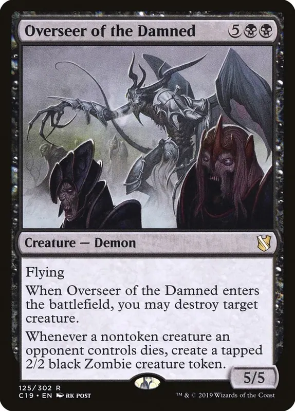 Overseer of the Damned [Commander 2019]