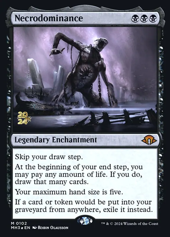 Necrodominance [Modern Horizons 3 Promos]