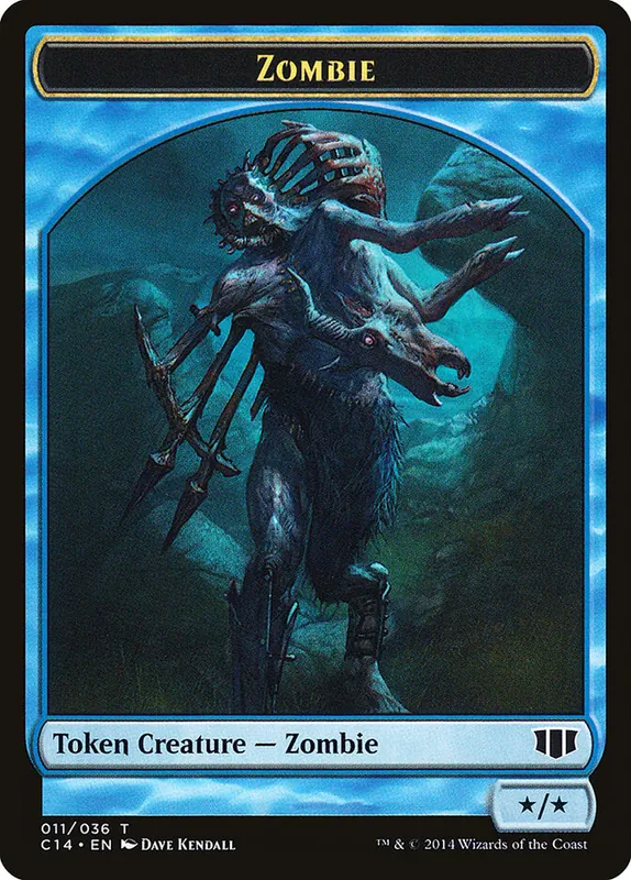 Zombie [Commander 2014 Tokens]