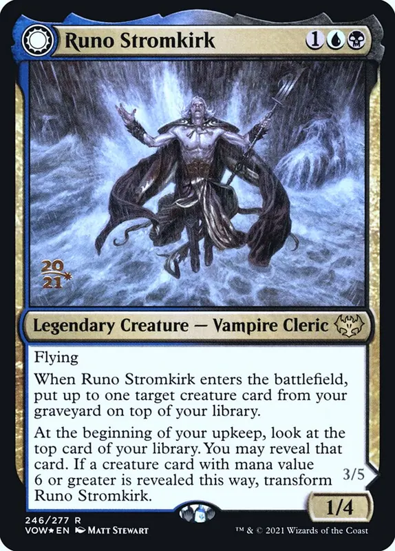 Runo Stromkirk // Krothuss, Lord of the Deep [Innistrad: Crimson Vow Promos]