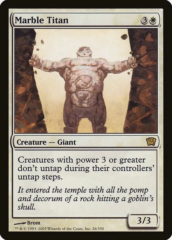 Marble Titan [Ninth Edition]