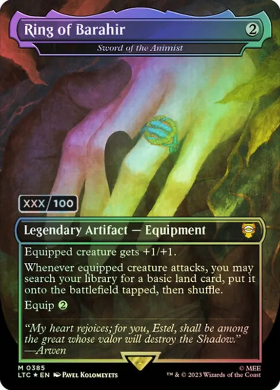 Sword of the Animist [Tales of Middle-earth Commander]