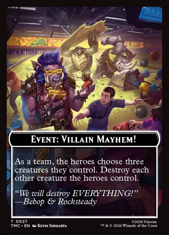 Event: Villain Mayhem! [Teenage Mutant Ninja Turtles Eternal Tokens]