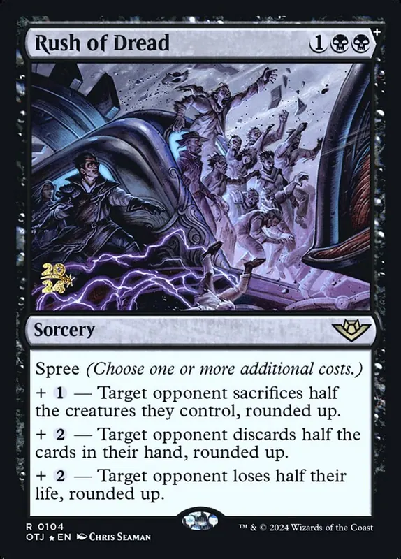 Rush of Dread [Outlaws of Thunder Junction Promos]