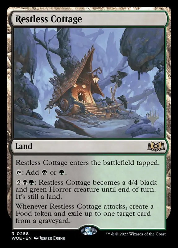 Restless Cottage [Wilds of Eldraine Promos]