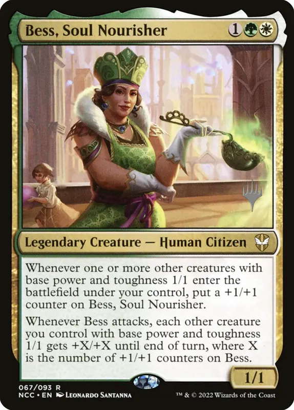 Bess, Soul Nourisher [New Capenna Commander Promos]