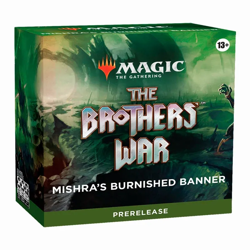 Mtg Pack De Presentacion The Brothers War - Mishras Burnished Banner - Español