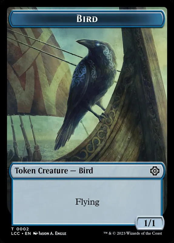 Bird [The Lost Caverns of Ixalan Commander Tokens]