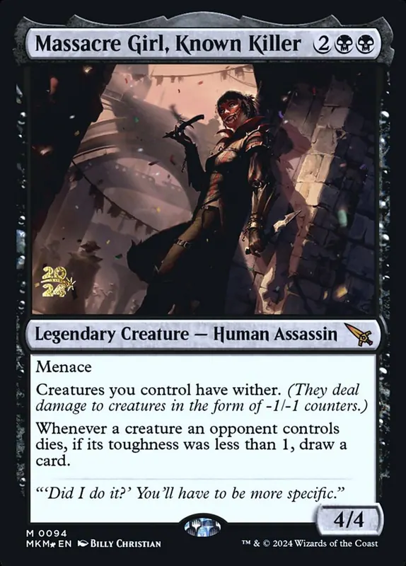 Massacre Girl, Known Killer [Murders at Karlov Manor Promos]