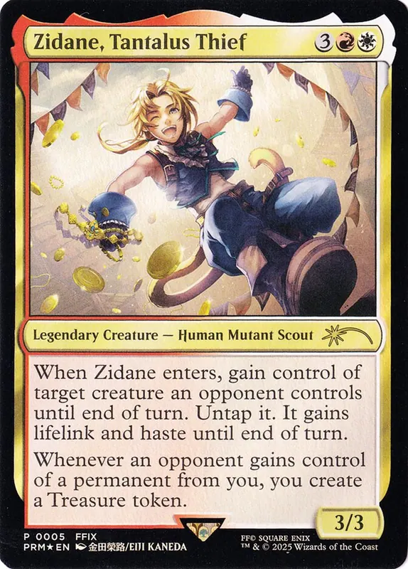 Zidane, Tantalus Thief [Media and Collaboration Promos]