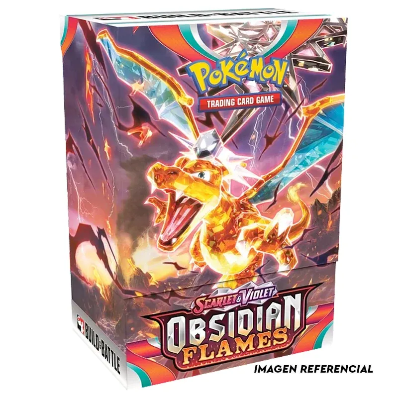 Pokémon Kit De Lanzamiento - Llamas Obsidianas - Español