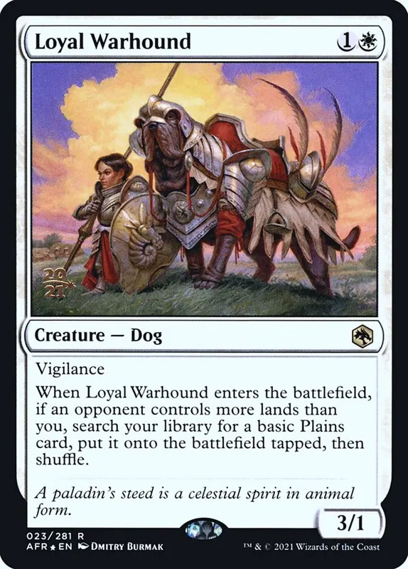 Loyal Warhound [Adventures in the Forgotten Realms Promos]