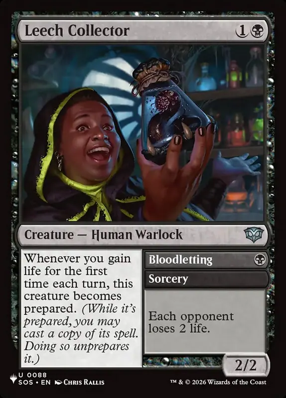 Leech Collector // Bloodletting [The List]