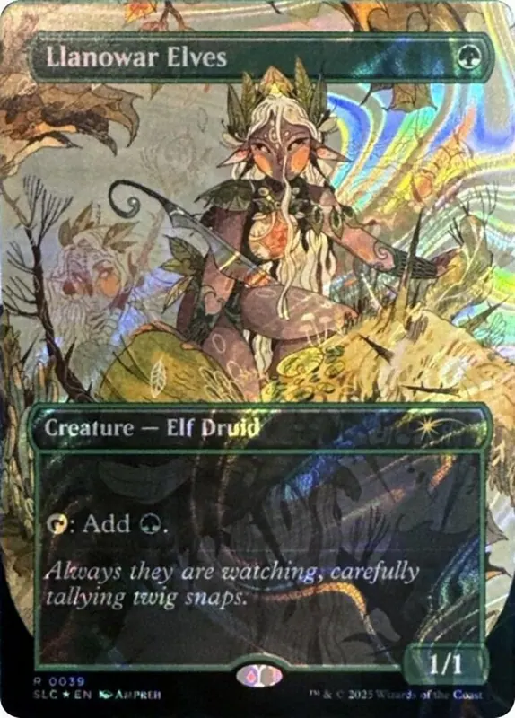 Llanowar Elves [Secret Lair Countdown]