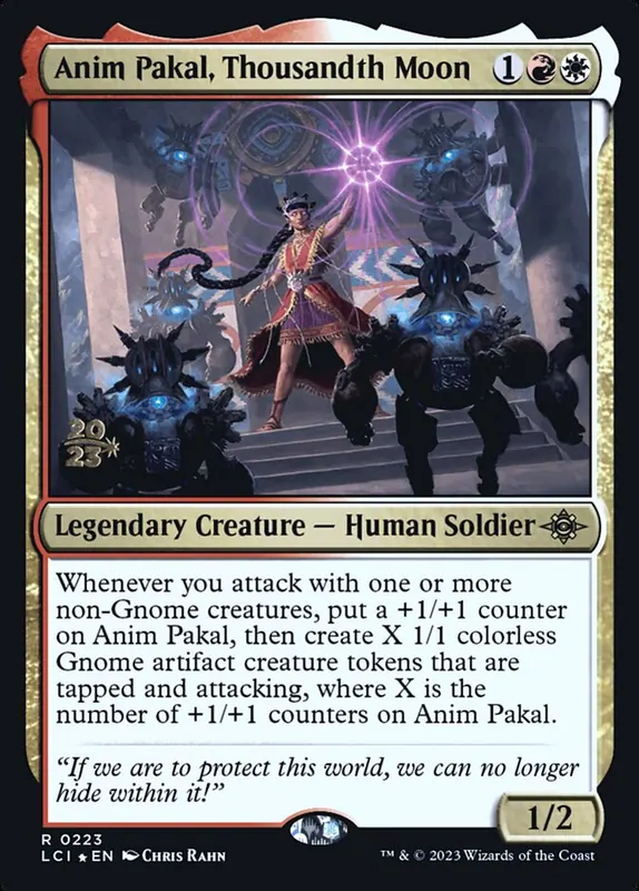 Anim Pakal, Thousandth Moon [The Lost Caverns of Ixalan Promos]
