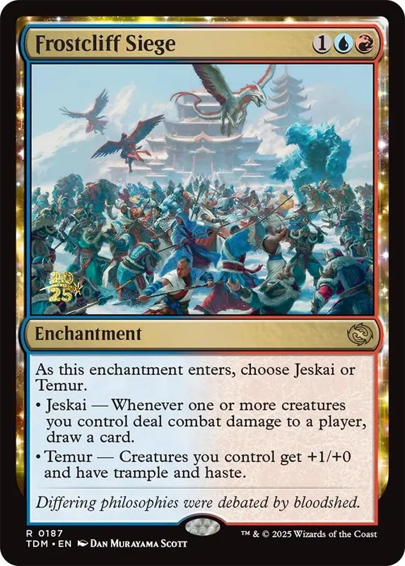 Frostcliff Siege - Español [Tarkir: Dragonstorm Prerelease Promos]