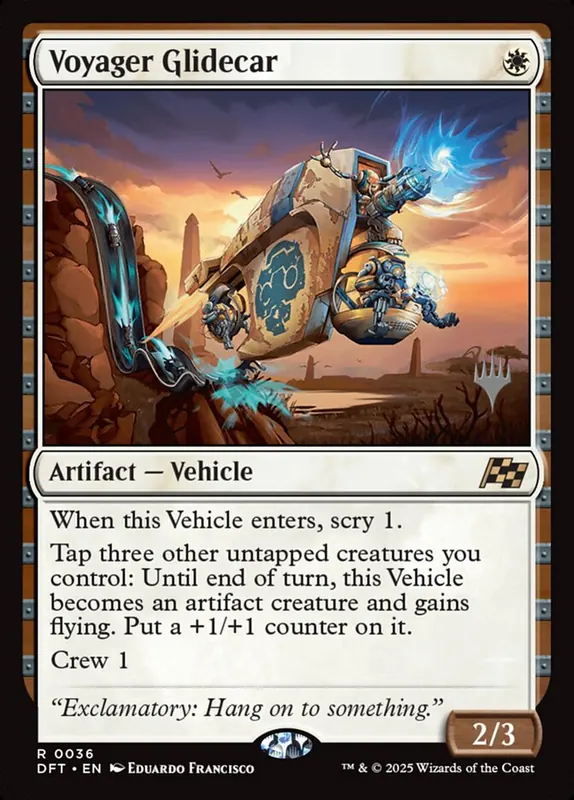 Voyager Glidecar [Aetherdrift Promos]