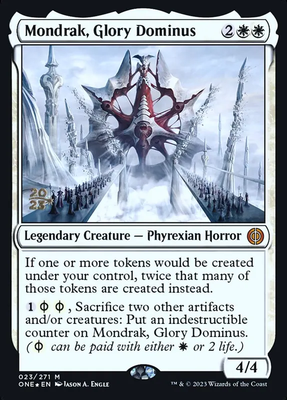 Mondrak, Glory Dominus [Phyrexia: All Will Be One Promos]