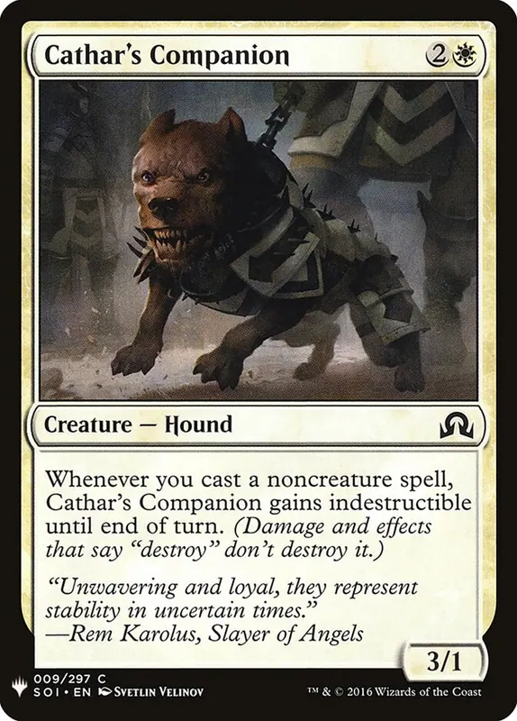Cathar's Companion [The List]
